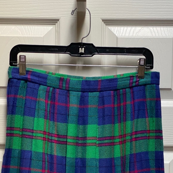 Pine Place Green & Blue Tartan Skirt - Picture 5 of 5